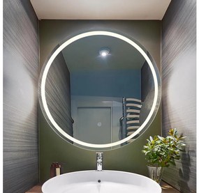 Globo 84034 - LED Dimmelhető tükör háttérvilágítással RIVAS LED/16W/230V 4000K átm. 75 cm