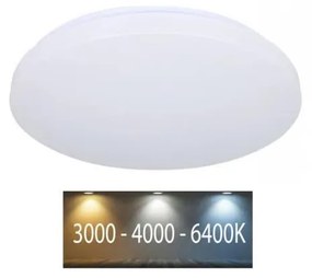 LED mennyezeti lámpa 12W, 230V, 26cm, 3000K/4000K/6400K színhőm.
