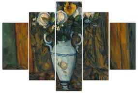 Kép - Paul Cézanne, Vase of Flowers, reprodukciók (150x105 cm)