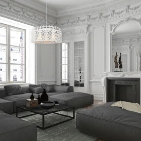 Rabalux 2163 - Csillár ALESSANDRA 3xE27/60W/230V fehér