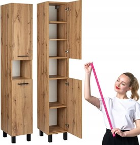 Álló fürdőszobaoszlop Astor Lupo Wotan 30 cm-es ajtós polc