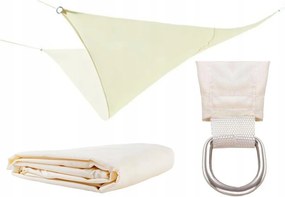 1Mcz Napvitorla árnyékoló 4 x 4 x 4 m, bézs