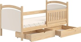 gyerekágy fából z tablica suchoscieralna Amely 80x190 Certyfikat - Limetka - Konec série