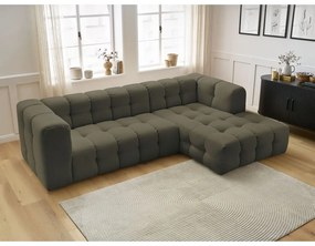 Zöld sarokkanapé (jobb oldali) Cloud – Bobochic Paris