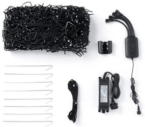 Twinkly TWP01KSPP-BEU - LED RGBW kültéri karácsonyfa TREE 1000xLED IP44 Wi-Fi