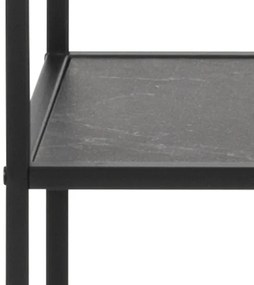 ALMA könyvtárszekrény antracit színben