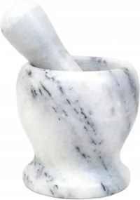 Nagy konyhai márvány mozsár fűszertörő