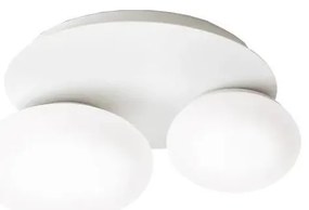 Ideal Lux - LED Mennyezeti lámpa NINFEA 2xGX53/9W/230V fehér