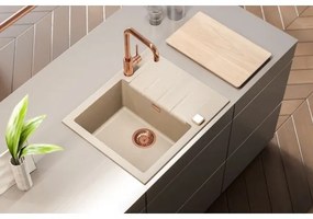 ALVEUS 1132017 - Mosogató CADIT 59x50 cm gránit/fehér