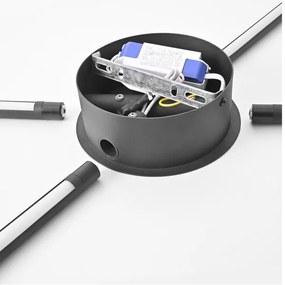 Brilagi - LED Fali lámpa LUGO QUATTRO LED/16W/230V fekete