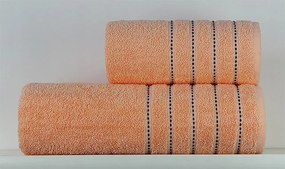 Spring lazac törölköző 50x90 narancssárga puha nedvszívó medence