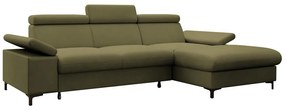 Sarokkanapé Miles (J) (oliva + fekete). 1099676