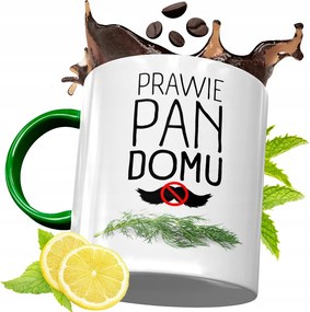 Zöld Bögre Testvérnek Ajándékba, fényképes nyomattal