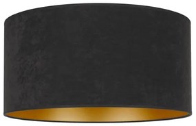 Duolla - Mennyezeti lámpa ROLLER 3xE27/15W/230V á. 60 cm fekete/arany