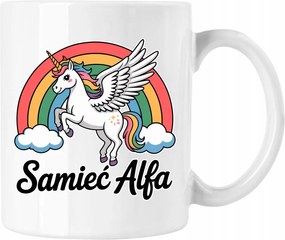 Bögre hím alfa male mem 3 fehér 330ml