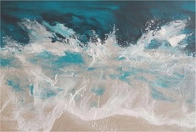 Design fotótapéta Flizelin falra Óceán hullámok 104x70 Ragasztó