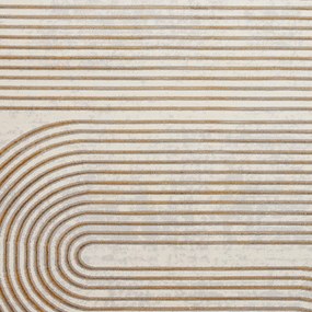 Szürke-aranyszínű szőnyeg 220x160 cm Apollo - Think Rugs