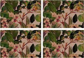 Asztali alátét pvc-ből 4 db-os szett 44 x 30 cm Brasili