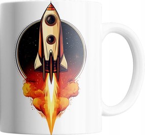 Bögre Rakéta Bögre Kiváló Minőség Ajándék Szöveg