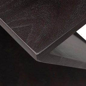 Akácfa tárolóasztal 41x41 cm Ikem – WOOOD