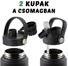 Renvi Termosz Fém Kulacs (710 ML) Levendula