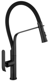 Konyhai csaptelep Rea Castor black mat