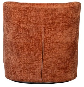 Narancssárga bársony fotel Atty – WOOOD