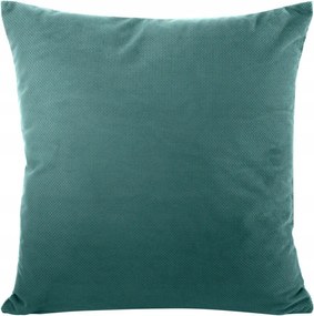 Dekoratív párnahuzat Milo 45x45 türkizkék