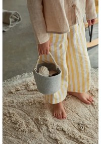 Bézs pamut gyerek játszószőnyeg ø120 cm Island – Lorena Canals