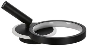 LED fali spotlámpa MONET LED/16W/230V fekete