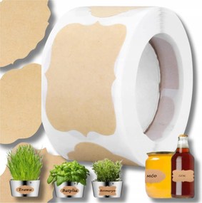 300x Címkék Fűszer Matricák Befőttes Üvegek Öntapadós Termékek