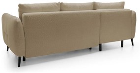 Sarokkanapé Odysea (B) (világos bézs + fekete). 1100436