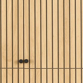 OLIVIA gardróbszekrény 99x200 cm, tölgy