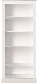 Fehér borovi fenyő könyvespolc 181x31 cm Mille – Støraa