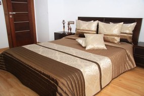 Luxus barna ágytakaró Szélesség: 200 cm | Hossz: 220 cm
