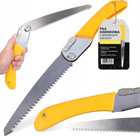 Kerti Fűrész 210 mm Kézi Összecsukható Ágak Vágása Fa Bokor Sövény 2O