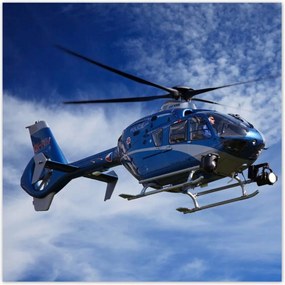 Poszterek 30x30 Rendőrségi helikopter