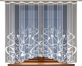 Mg Függöny 21998 jacquard ív 400x180 kész pol szalaggal