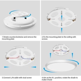 Immax NEO 07164-40 LED RGBCCT 50W/230V Wi-Fi Tuya+DO dimmelhető lámpa