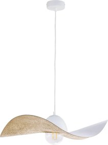 SIGMA LIGHTING 32345 KAPELLO Modern Függesztett Lámpa Fehér, Arany E27 IP20