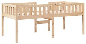 tömör fenyőfa gyerekágy matrac nélkül 90 x 190 cm