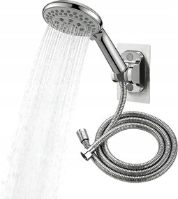 Zuhanyszett Fülhallgató 5 Funkciós Tömlő Tartó Zuhany Anti-calc