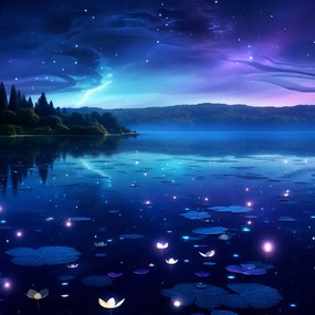 Poszter 100x100cm Fényfüzérek suttogása