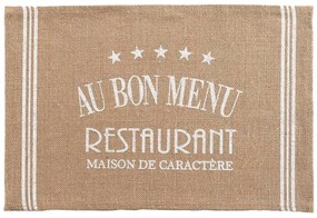 Juta tányéralátét 30x45 cm Diner – douceur d'intérieur