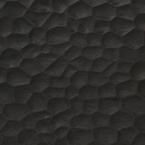 fekete tömör mangófa fürdőszobai mosdószekrény 62 x 33 x 58 cm