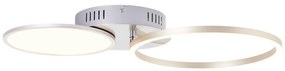 Brilliant VIRTUS G99376/68 Süllyesztett mennyezeti lámpa 2x18W/LED 3000K 2500LM IP20