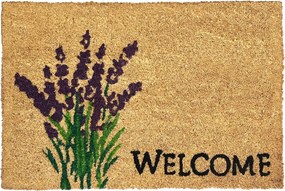 Lábtörlő levendula cipőhöz 60x40 cm