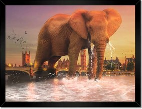 Poszterek keretben 40x30 London Egyesült Királyság Uk