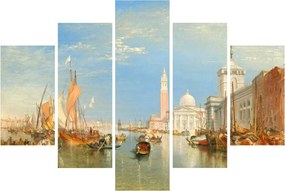 Kép - Joseph Mallord William Turner, Venice the Dogana and San Giorgio Maggiore, reprodukciók (150x105 cm)