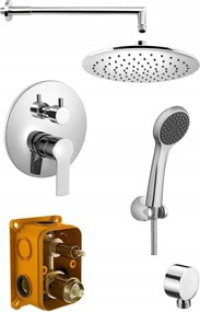 Bruckner zuhany csaptelep, króm